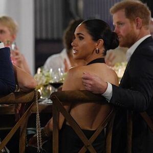 ST. AGNI Hudson Midi Dress in Black ASO Meghan Markle